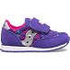 Kids' Saucony Baby Jazz Hook & Loop Sneakers Purple | Singapore 727NWYB